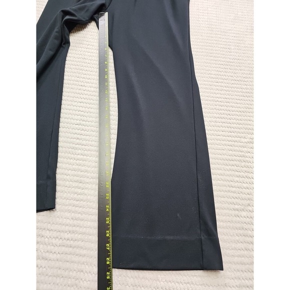 Soft Surroundings Jumpsuit Womens XL Black Button Up Roll Tab Sleeve - Picture 2 of 7